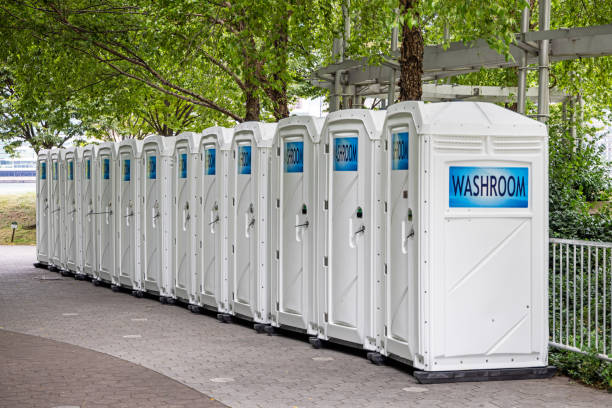 Porta potty delivery and setup in Union Point, GA